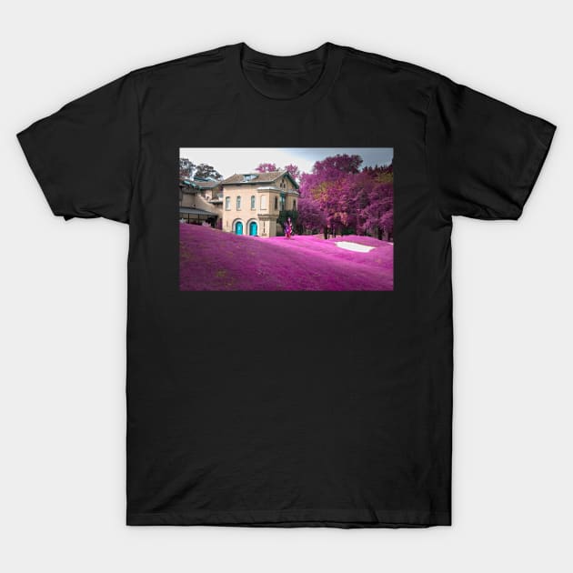 Golf course / Swiss Artwork Photography T-Shirt by RaphaelWolf